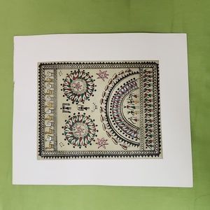 Hand made wall painting.